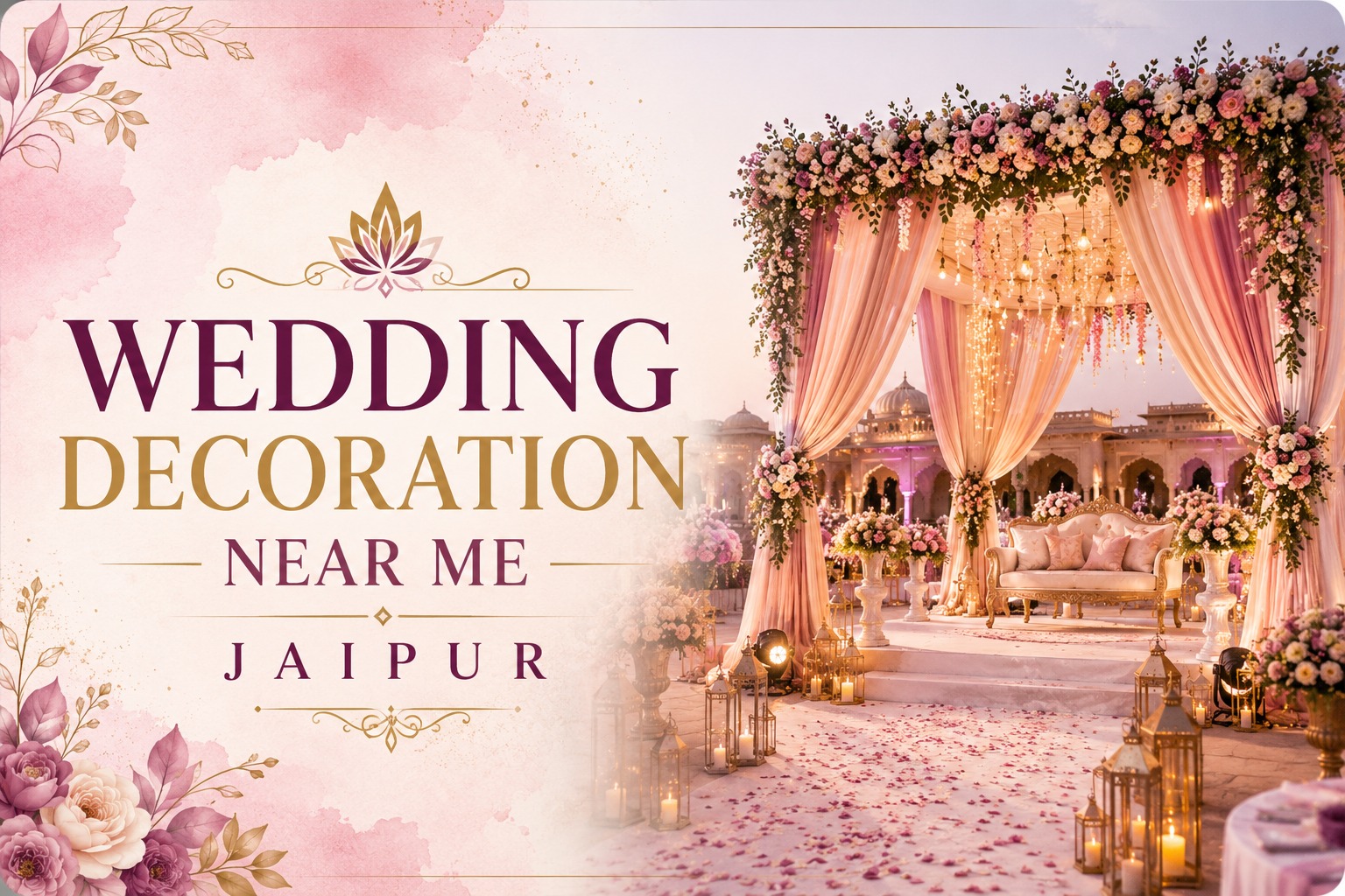 Wedding Decoration Near Me Jaipur